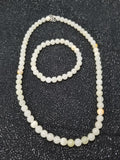 Natural Stone Necklace Set