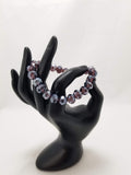 Sparkly Glass Bead Stretch Bracelet