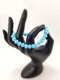 Sparkly Glass Bead Stretch Bracelet