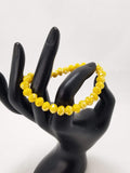 Sparkly Glass Bead Stretch Bracelet