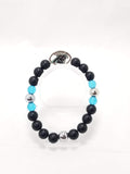 Carolina Panthers Stretch Bracelet