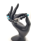 Carolina Panthers Stretch Bracelet