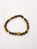 Tiger Eye Lion Head Bracelet