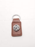 Rectangular Snap Button Keychain