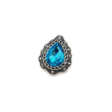 Rhinestone Teardrop Snap Buttons