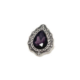 Rhinestone Teardrop Snap Buttons