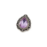 Rhinestone Teardrop Snap Buttons