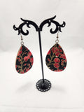 Flower Fabric Earrings