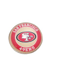 San Francisco 49s Glass Snap Charms/Buttons