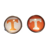 University of Tennessee Glass Snap Charms/Buttons