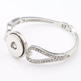 Rhinestone Snap Bracelet