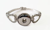 Rhinestone Snap Bracelet