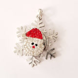 Santa Claus Snap Charms/Buttons