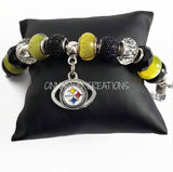 Pittsburg Steelers Charm Bracelet