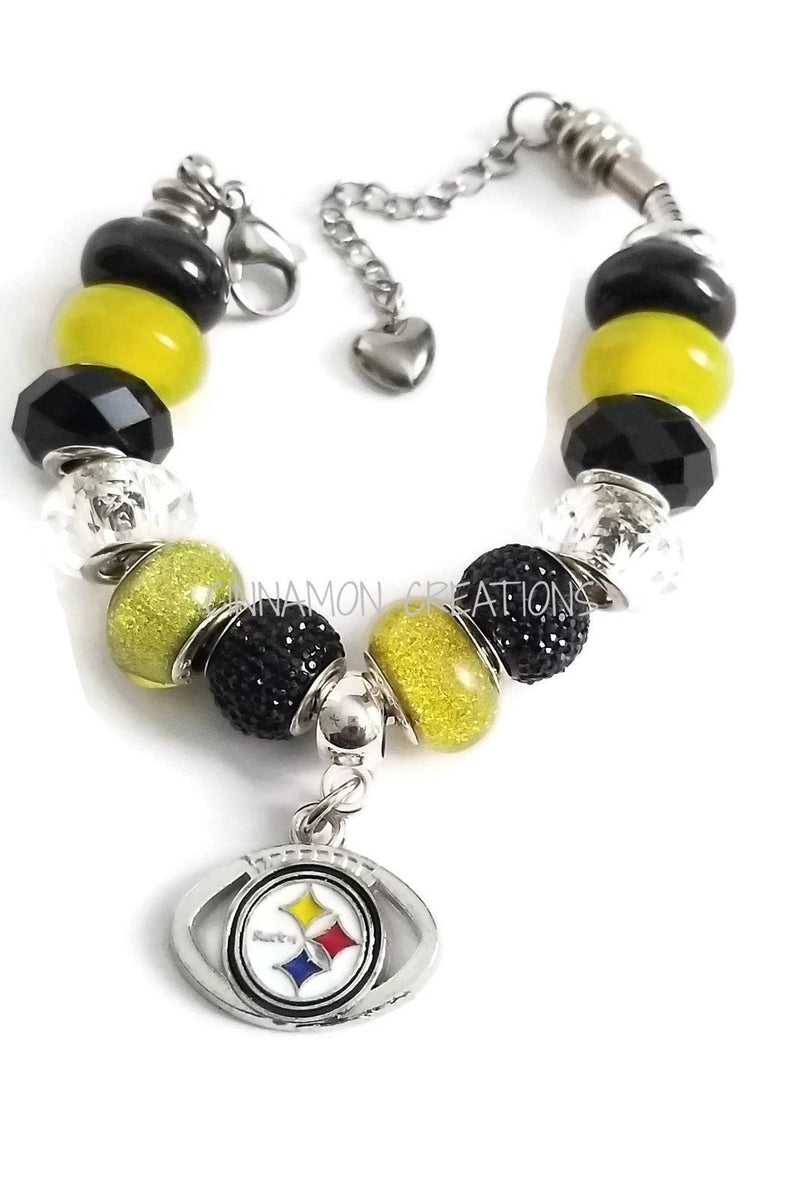 Steelers deals charm bracelet