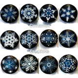Snowflake Snap Buttons
