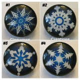 Snowflake Snap Buttons