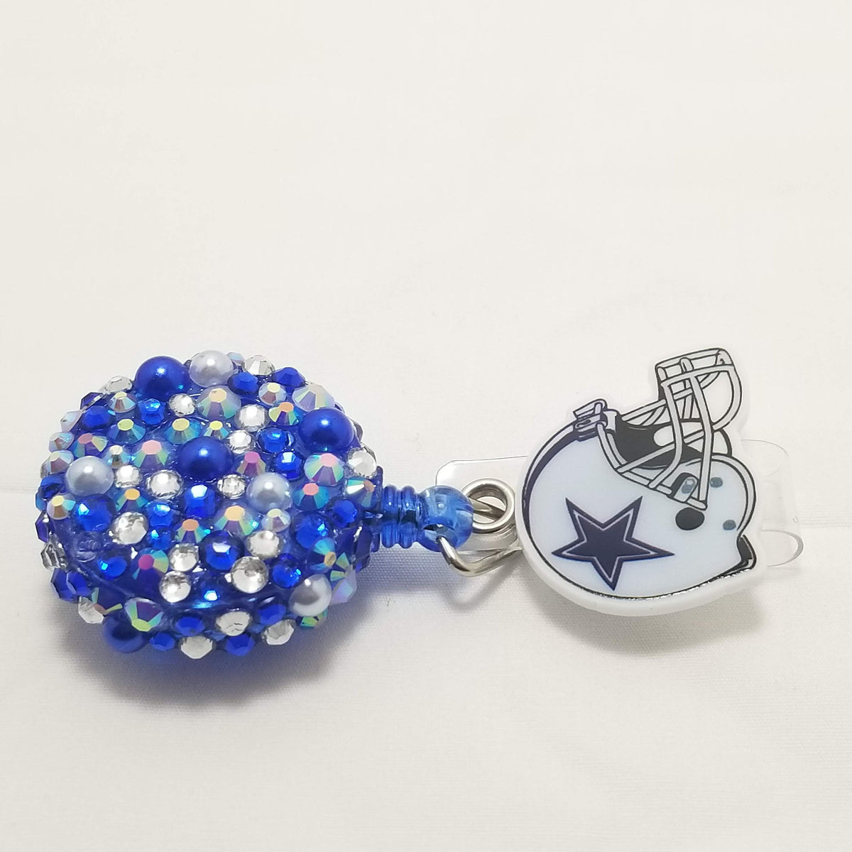 Dallas Cowboys Rhinestone Badge Reel – Shiny Sparklez