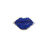 Rhinestone Sexy Lips Snap Buttons