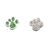 Rhinestone Paw Snap Buttons