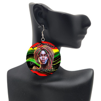 Black History Is My History Earrings