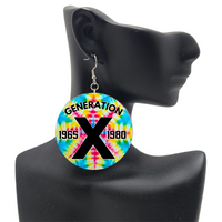 Generation X 1965-1980 Earrings