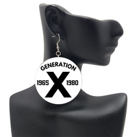 Generation X 1965-1980 Earrings