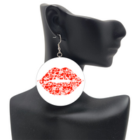 Heart Lips Earrings