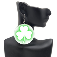 Lucky Clover Earrings, St. Patrick's Day