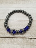 Blue Hematite Bracelet