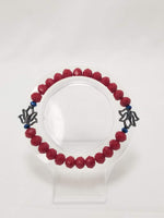 Red Lotus Flower Bracelet