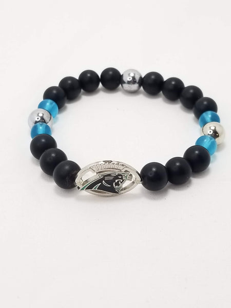 Carolina Panthers Stretch Bracelet