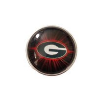 Georgia Bulldogs Snap Charms/Buttons