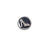 Rhinestone High Heel Snap Charms/Buttons