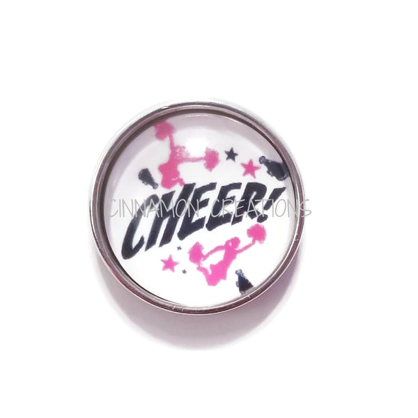 Cheer Snap Button/Charm