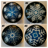 Snowflake Snap Buttons