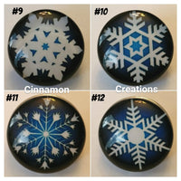 Snowflake Snap Buttons