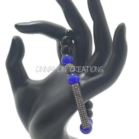 Black & Blue SPARKLE Bracelet