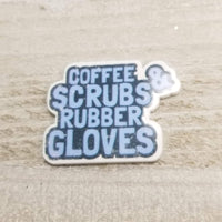 Coffee Scrubs & Rubber Gloves