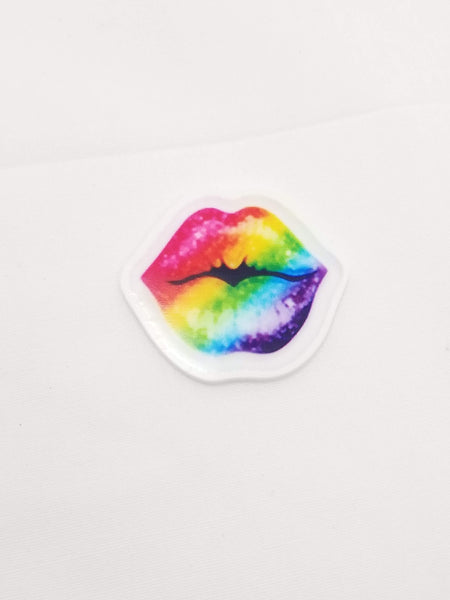 Rainbow Lips Planar Resin