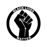 Black Lives Matter Round Planar Resin
